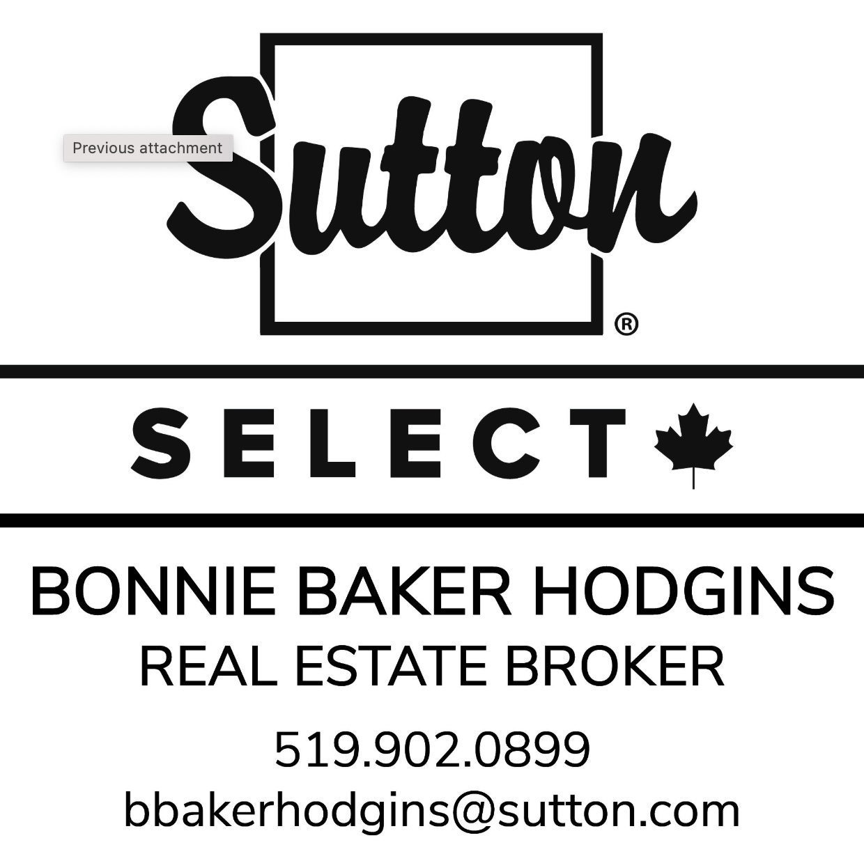 Bonnie Baker Hodgins Real Estate Broker